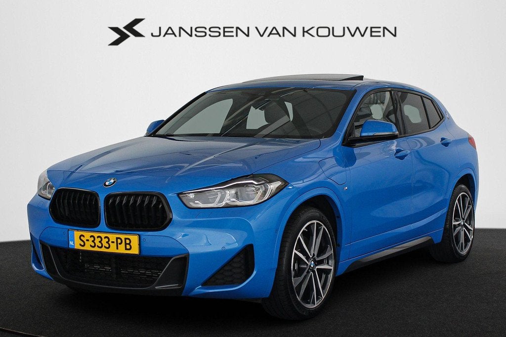 BMW X2 xDrive25e M Sport Panoramadak Head-Up HiFi Keyless, Auto's, BMW, Automaat, Gebruikt, Blauw, Plug-in hybride