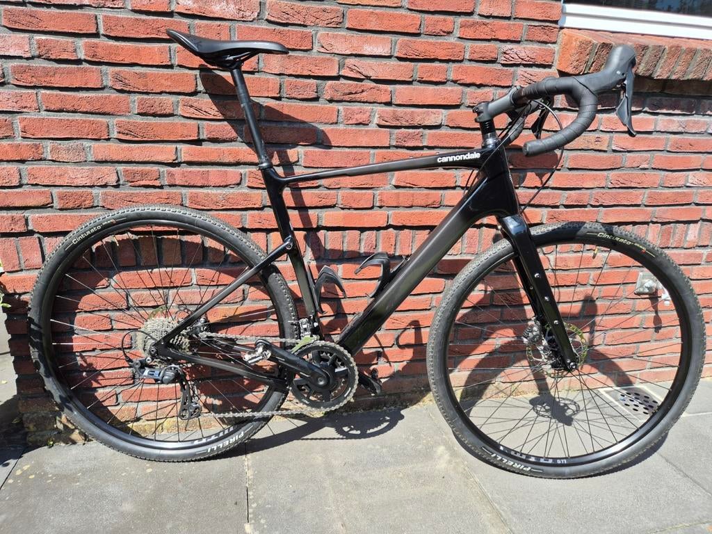 Cannondale Topstone 3 Carbon maat L, Gebruikt, Meer dan 20 versnellingen, 53 tot 57 cm, Ophalen
