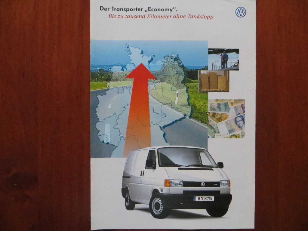 Volkswagen Transporter Economy (mei 1999), Ophalen of Verzenden, Nieuw, Volkswagen