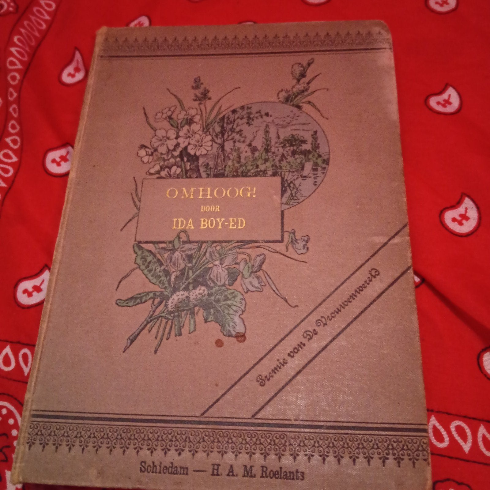 Omhoog! door Ida Boy-Ed - Vintage Boek, Ophalen of Verzenden, Gelezen, Ida Boy-Ed, Nederland