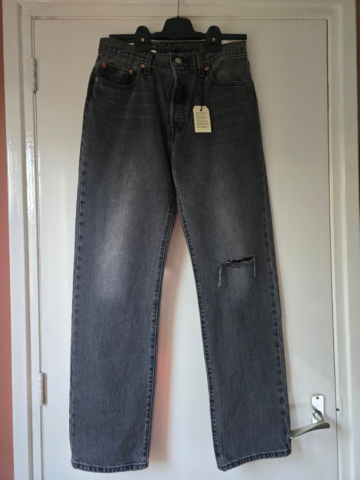 Levi's 501 Spijkerbroek maat 28x32, Ophalen of Verzenden, Zo goed als nieuw, Blauw, W27 (confectie 34) of kleiner