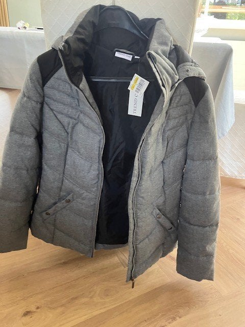 Dames winterjas XL, Kleding | Dames, Jassen | Winter, Ophalen, Maat 46/48 (XL) of groter, Grijs, Trend One