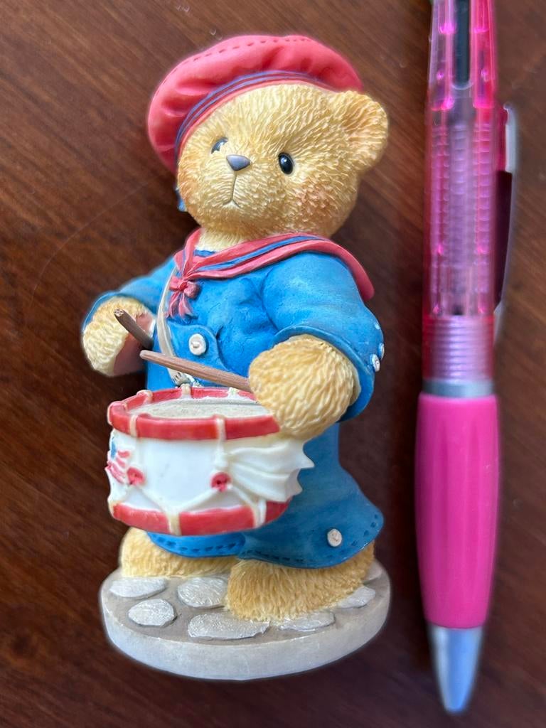 Cherished Teddies 1998 Walter, Verzamelen, Beren en Cherished Teddies, Ophalen, Zo goed als nieuw, Beeldje, Cherished Teddies