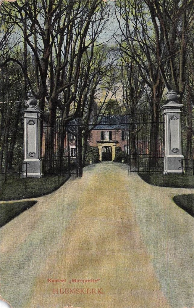 702-286-017 Kasteel Marquette Heemskerk, Verzenden, Voor 1920, Noord-Holland