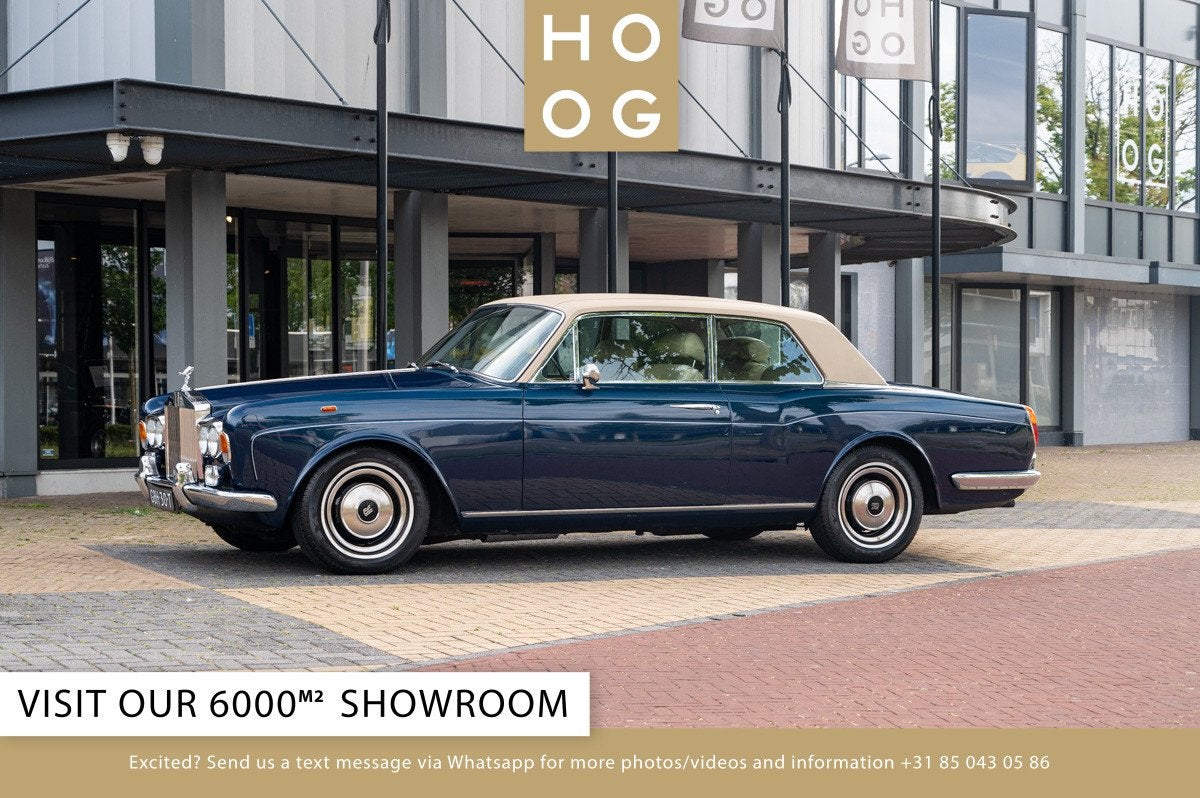Rolls-Royce Corniche II Coupé (bj 1978, automaat), Auto's, Rolls-Royce, Gebruikt, Overige kleuren, 4 stoelen, Leder