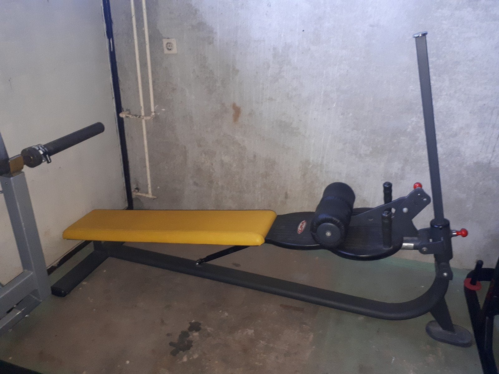 Panatta ab bench buik spier bank, Ophalen, Krachtstation, Zo goed als nieuw, Buik