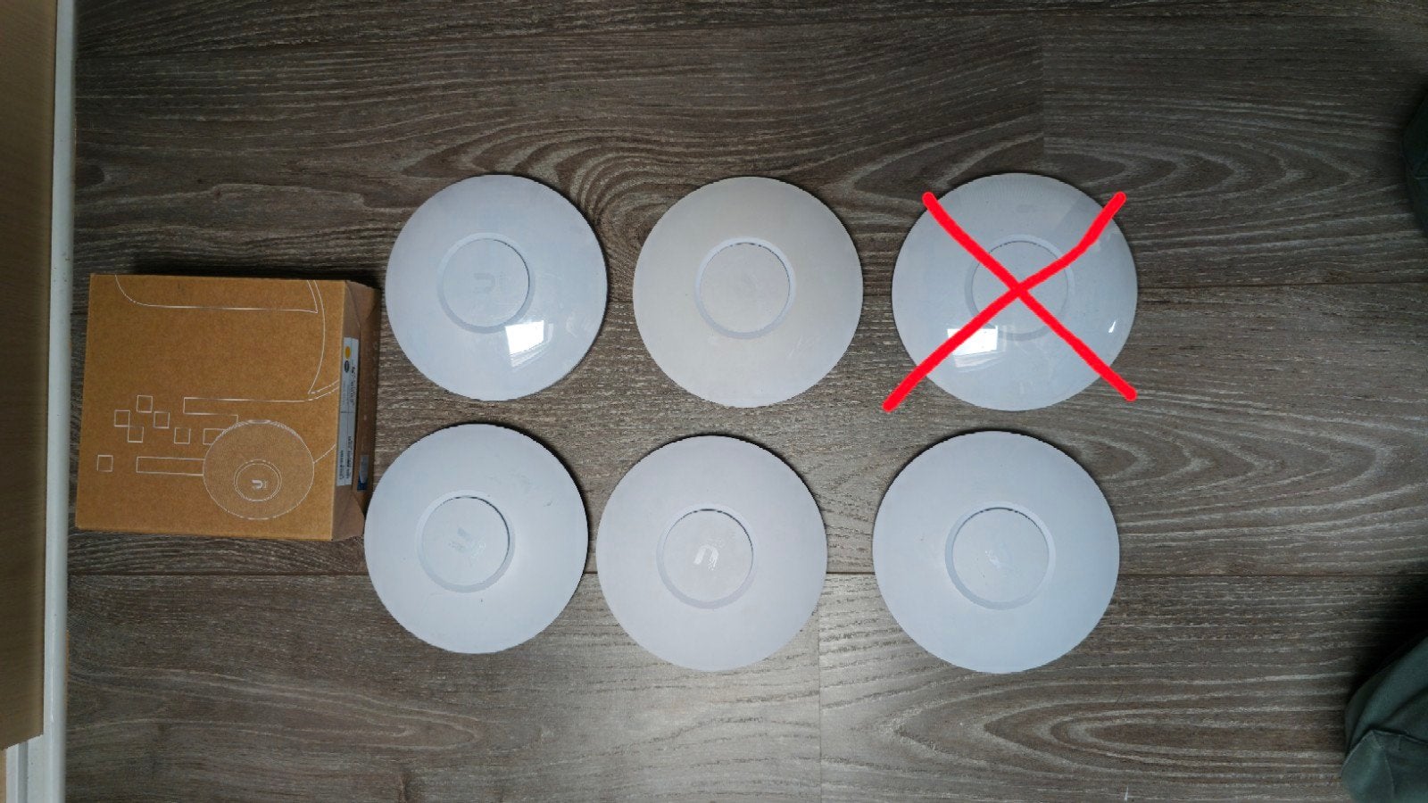 6x Ubiquiti UniFi U6 Lite Access Points (1x Nieuw in Doos), Ophalen of Verzenden, Zo goed als nieuw, Ubiquiti UniFi
