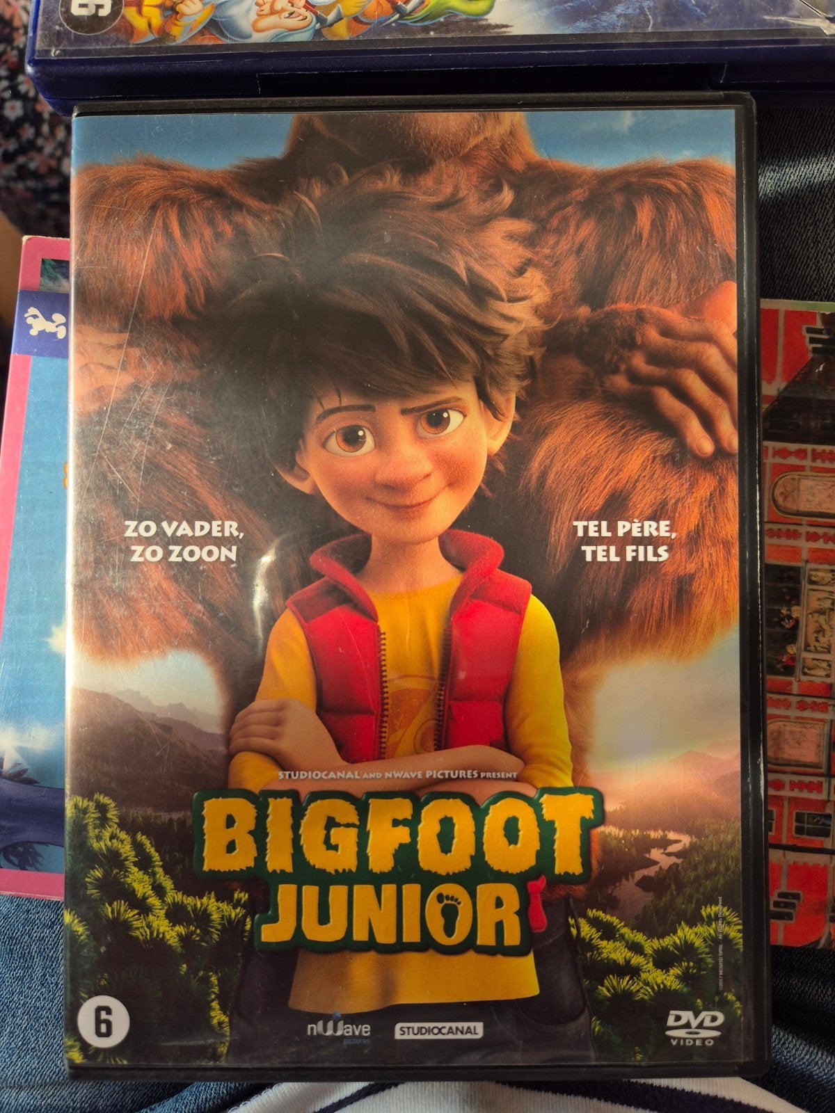 Bigfoot Junior DVD - Avontuurlijke Animatie, Europees, Gebruikt, Animatie, Alle leeftijden