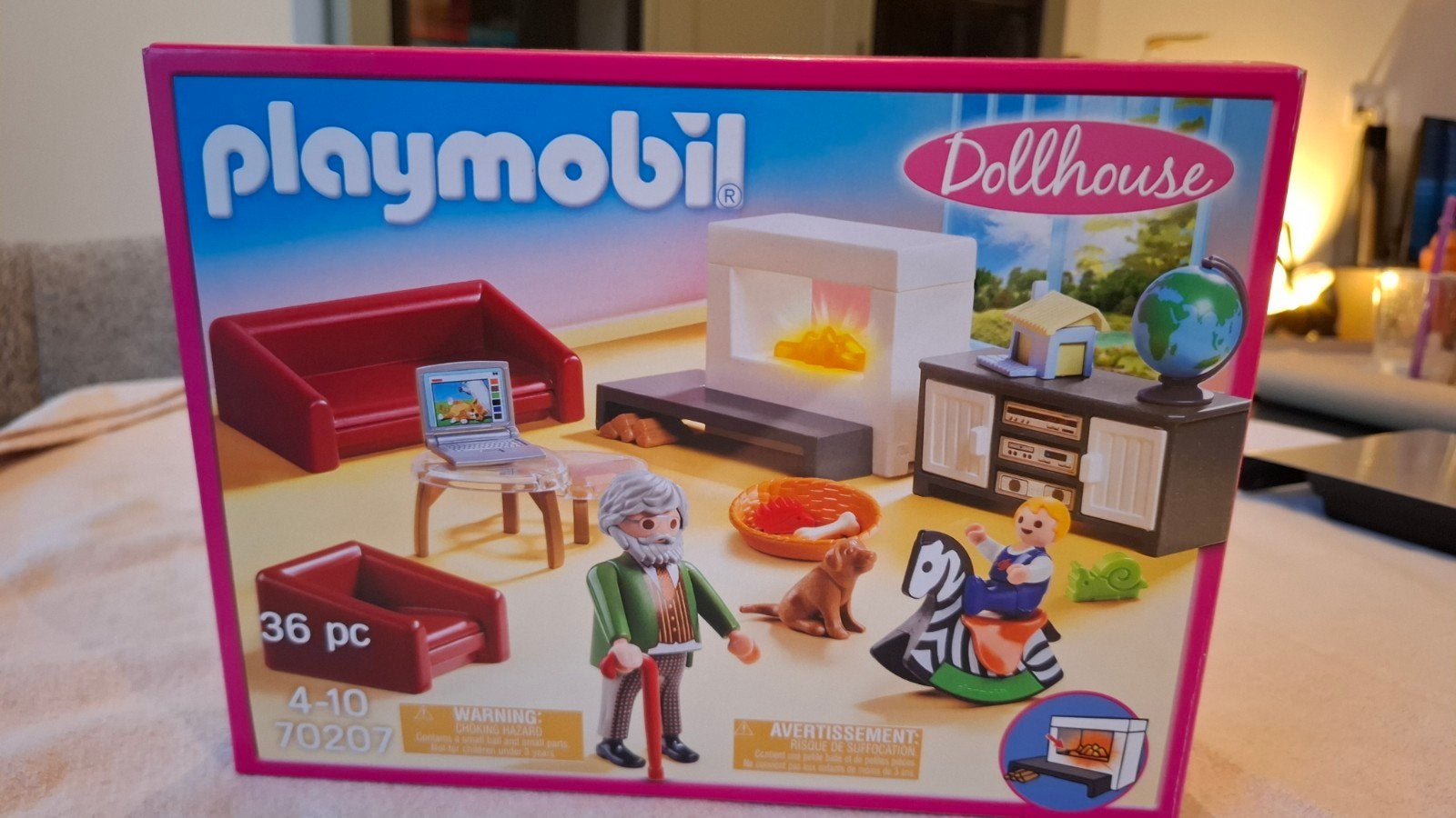 Playmobil Dollhouse Woonkamer (70207) - Mist 2 onderdelen, Ophalen of Verzenden, Gebruikt, Jongen of Meisje