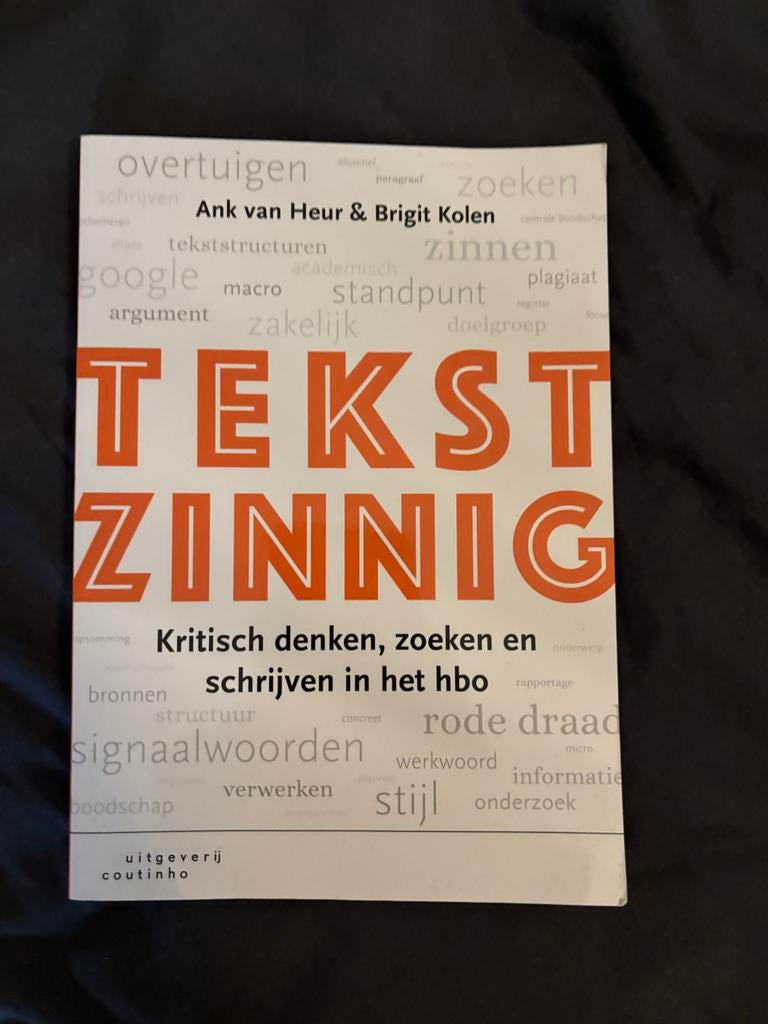 Tekstzinnig - 9789046906460, Boeken, Verzenden, Gamma, Zo goed als nieuw, HBO