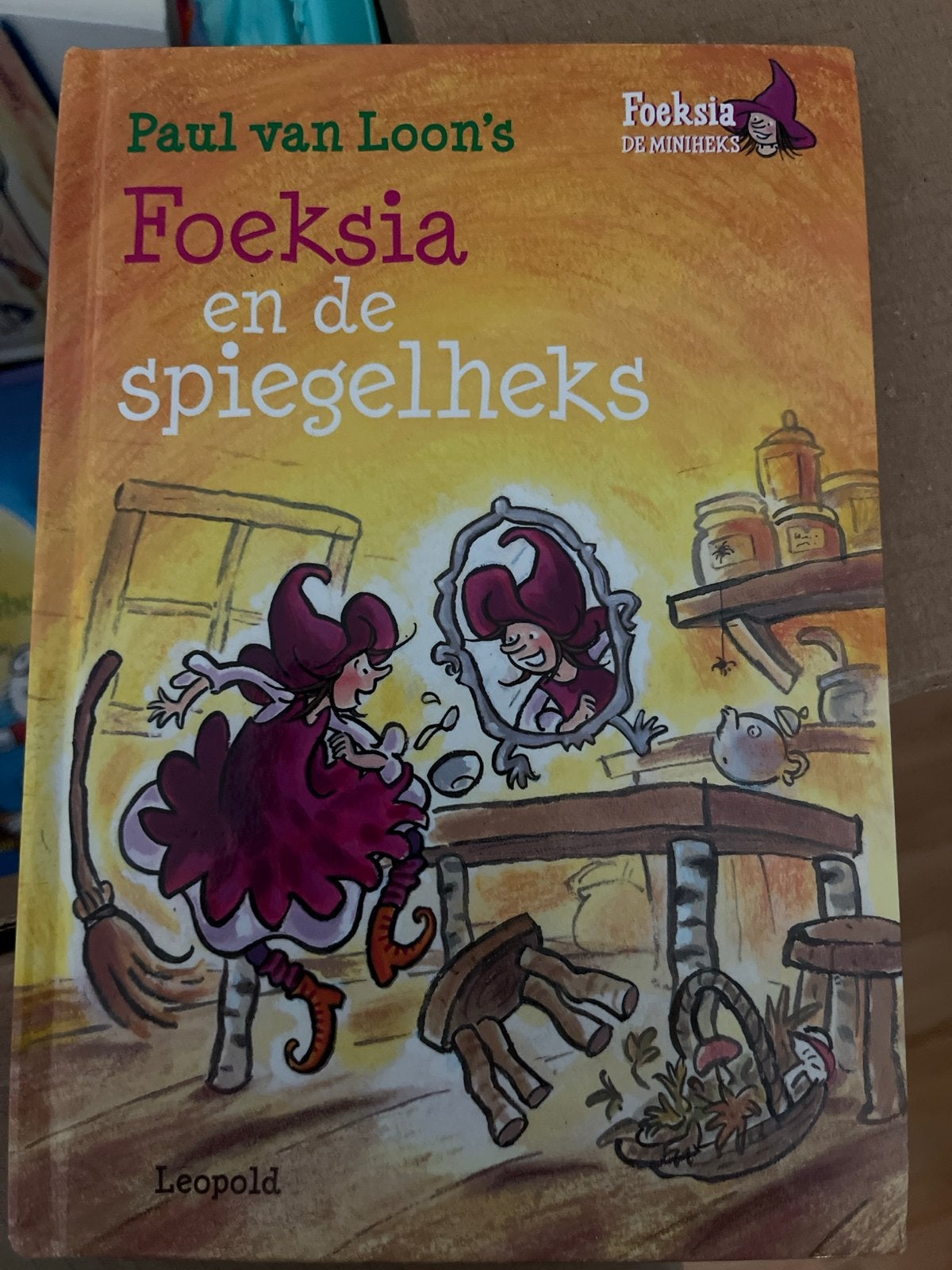 Foeksia en de spiegelheks - Paul van Loon (kinderboek), Ophalen of Verzenden, Zo goed als nieuw, Sprookjes