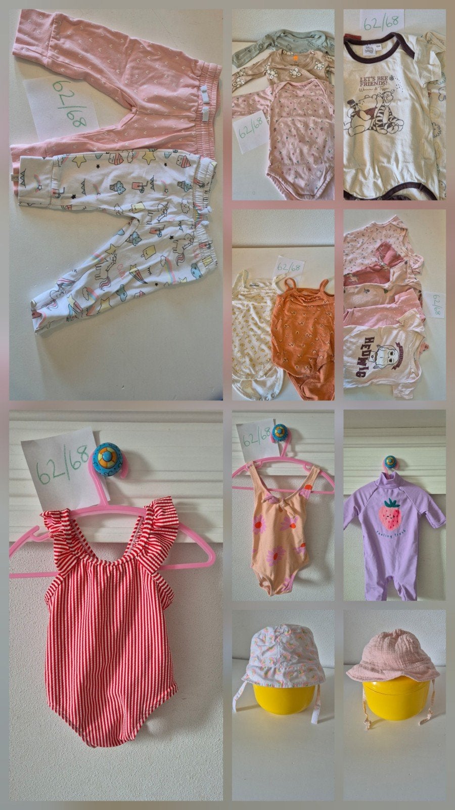 Babykleding pakket maat 62/68, Ophalen of Verzenden, Gebruikt, Diverse, Meisje