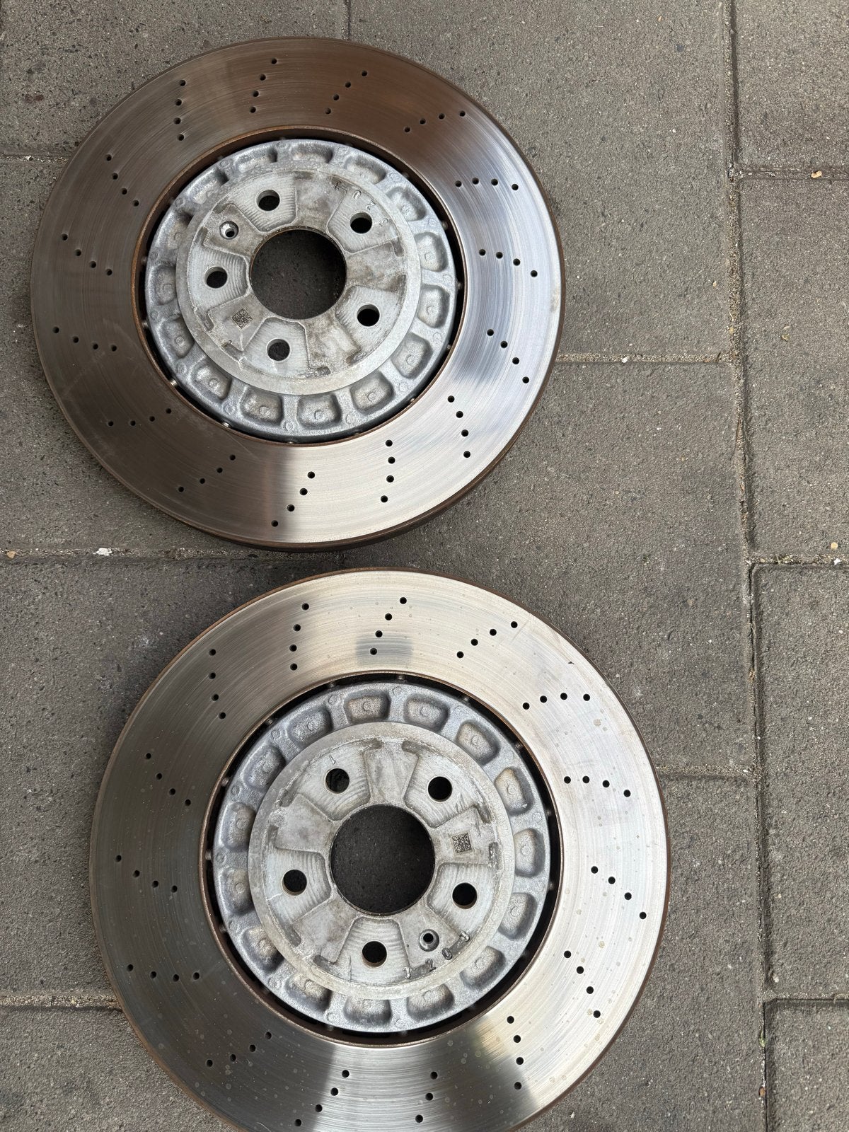 RS3 Remschijven (2x) - Nieuw Model - 45.000 km, Auto-onderdelen, Ophalen of Verzenden, Gebruikt, Audi