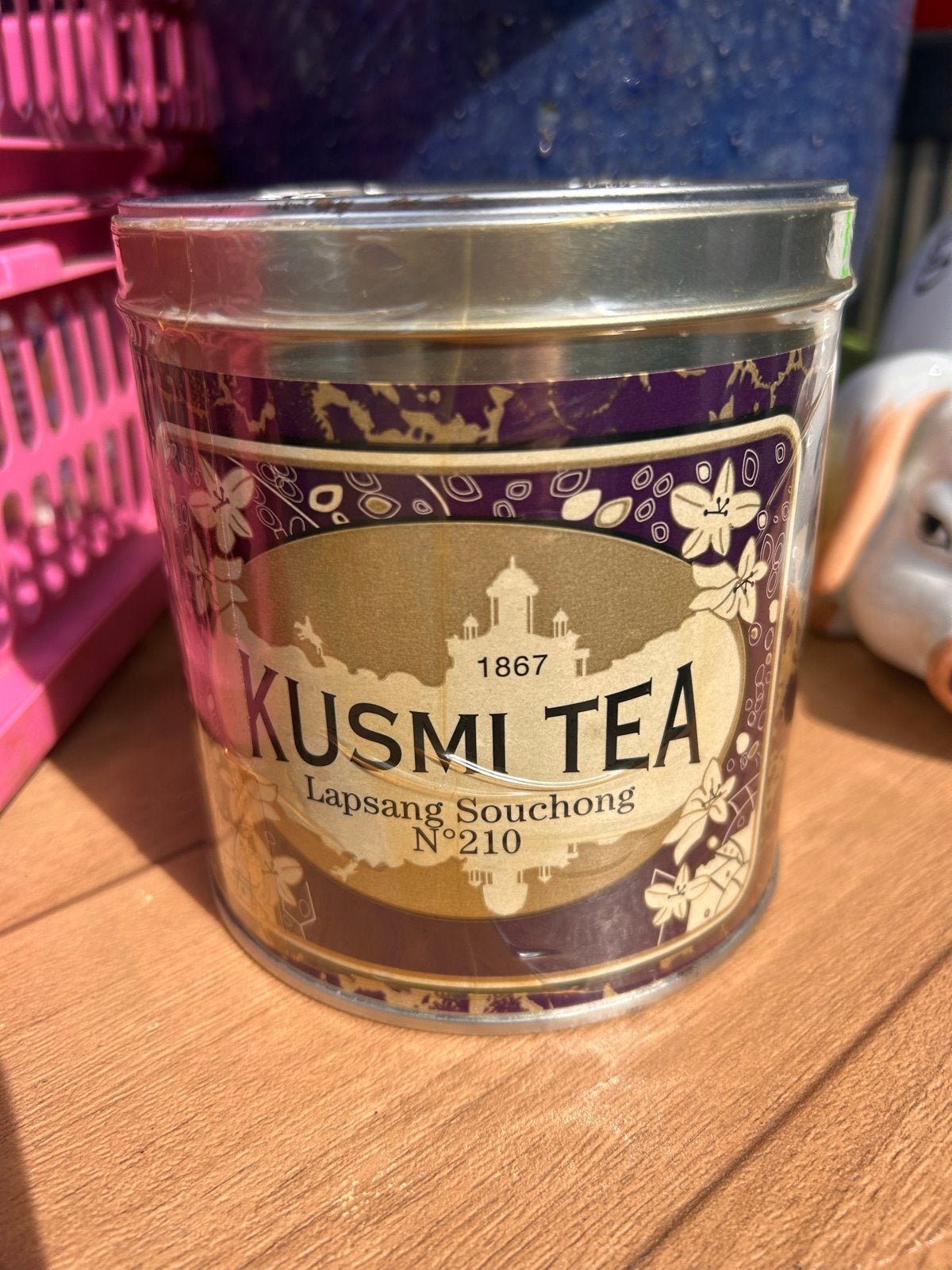 Kusmi tea blik geseald, Verzamelen, Ophalen of Verzenden, Nieuw