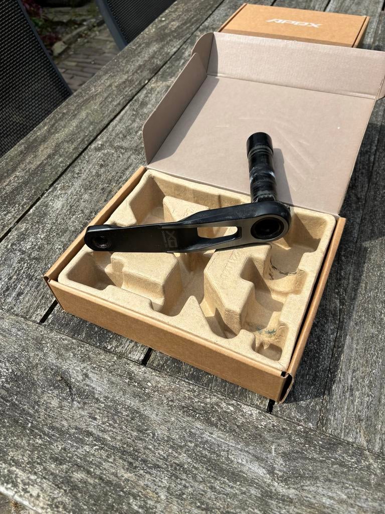 SRAM XO Crankarm links 170 mm, Crankstel of Pedalen, Gebruikt, Ophalen of Verzenden, Aluminium