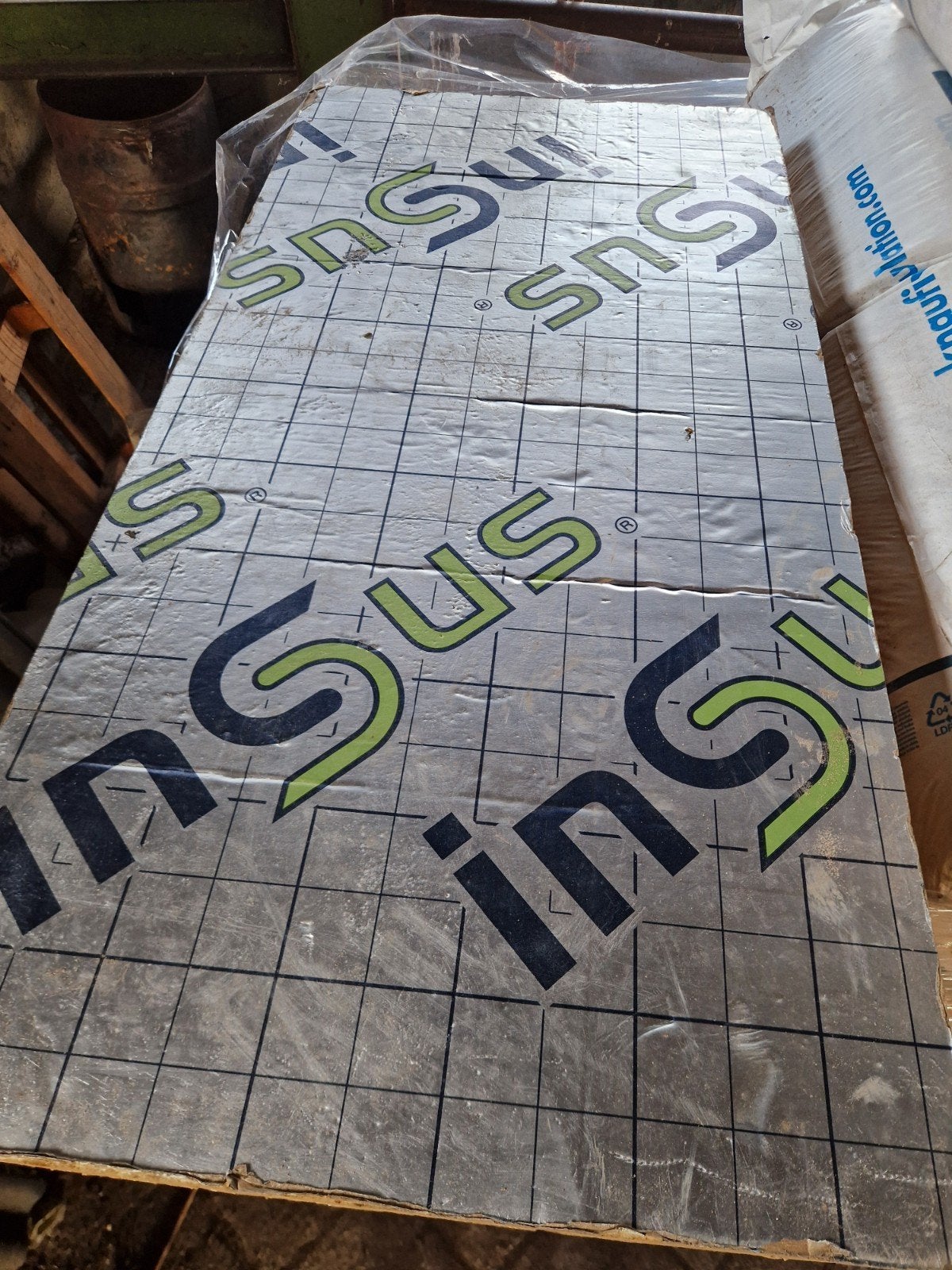 pir isolatie 120 x 60 x 100 dubbelzijdig aluminium, Ophalen