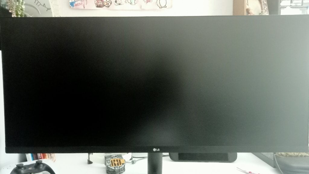 lg ultrawide monitor(zonder kabel), Computers en Software, Monitoren, HDMI, 101 t/m 150 Hz, Zo goed als nieuw, Overige typen