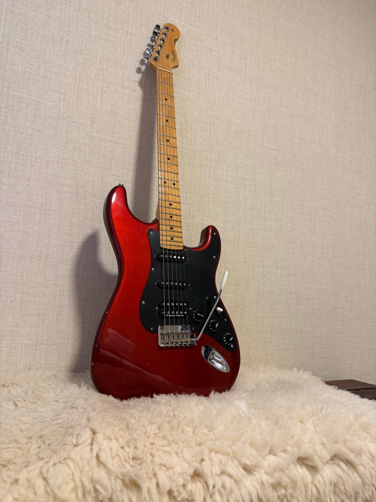Fender Stratocaster American Standard - Candy Cola, Muziek en Instrumenten, Ophalen, Gebruikt, Solid body, Fender