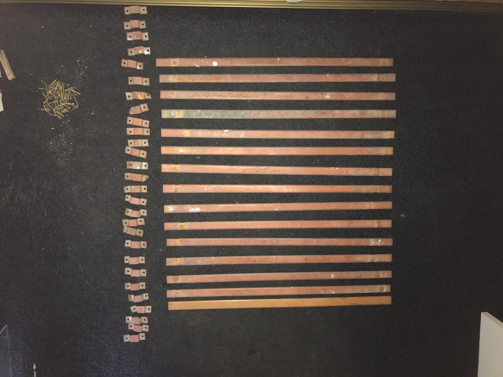 Antieke traproeden met bevestigingsmateriaal, Antiek en Kunst, Ophalen of Verzenden