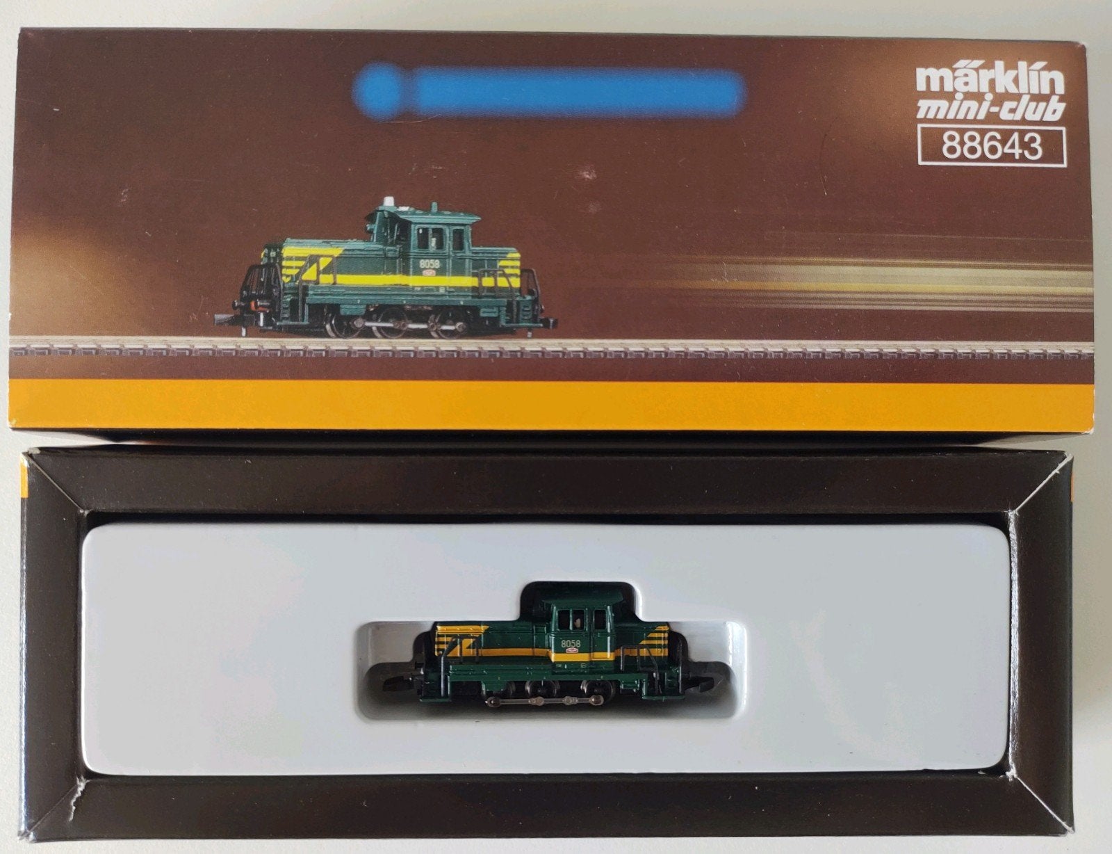 MÄRKLIN 88643 Belgische locomotief serie 80, Ophalen of Verzenden, Zo goed als nieuw, Analoog, Märklin