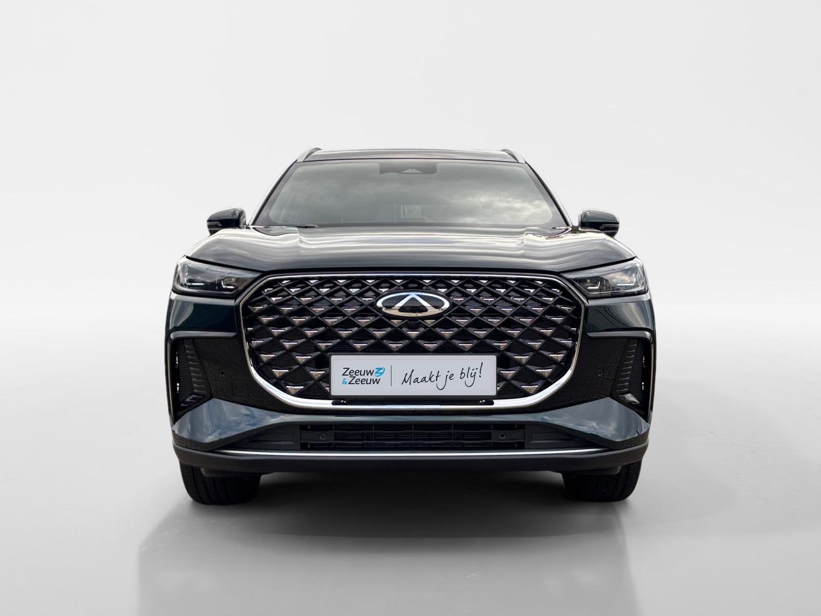 Chery Tiggo 8 1.5TGDI PHEV UNIQUE | 7 Zitter | AURORA GREEN, Auto's, 4 cilinders, Met garantie (alle), 7 stoelen, Plug-in hybride