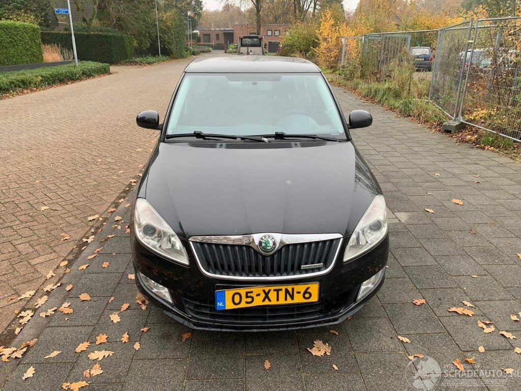 Skoda Fabia 1.2 TDI GREENLINE (bj 2012), Auto diversen, Schadeauto's, Infoline@skoda-auto.cz, 1199 cc, Zwart, Stationwagon