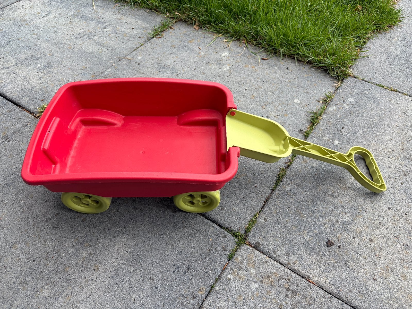Wagen met schep, speelgoed voor in de tuin/strand, Ophalen, Gebruikt, Overige typen