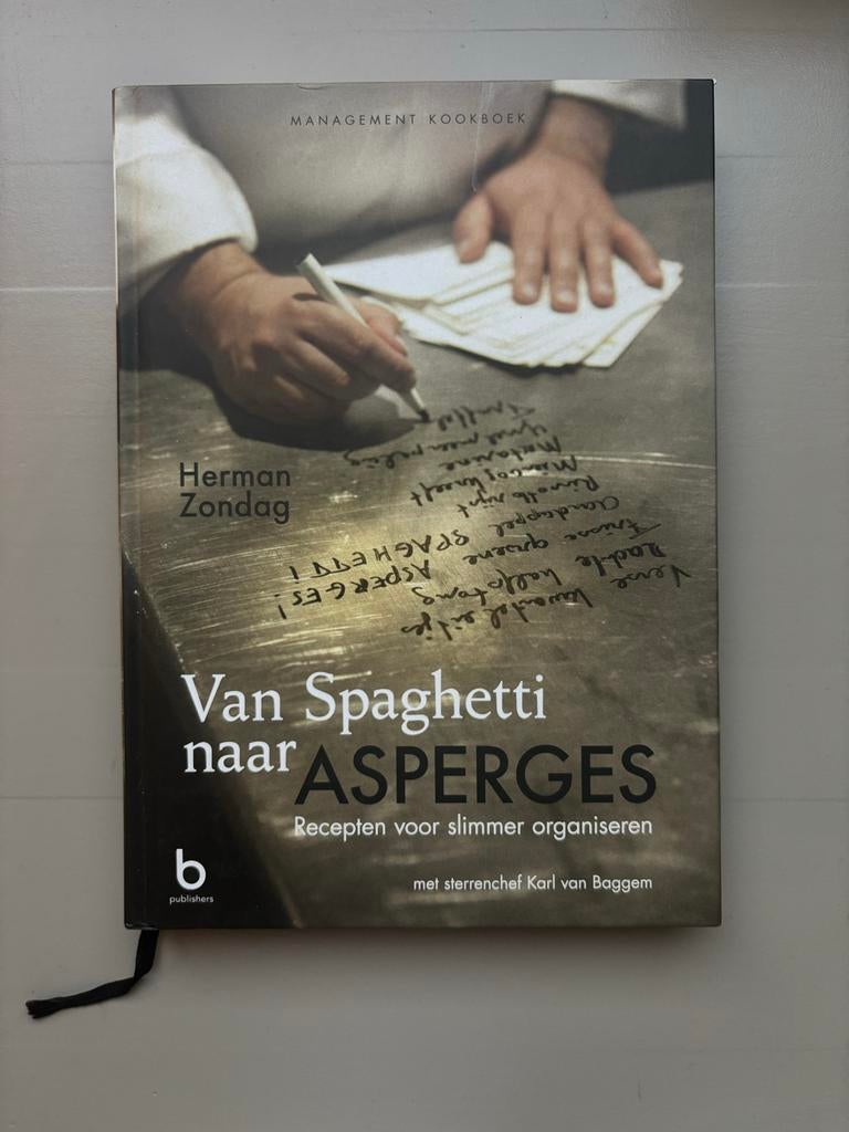 Van Spaghetti naar Asperges - Herman Zondag Kookboek, Boeken, Kookboeken, Ophalen of Verzenden, Zo goed als nieuw, Overige gebieden