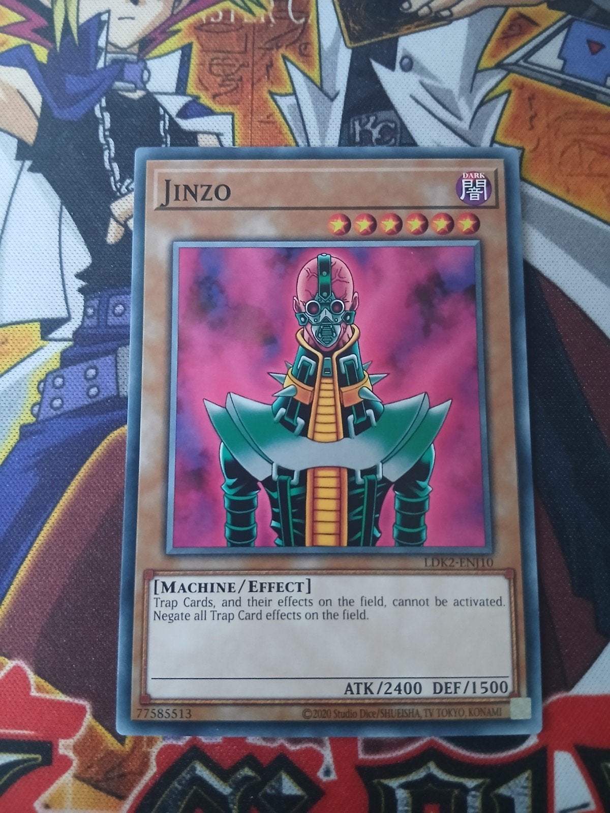 Jinzo - LDK2 - Yu-Gi-Oh, Ophalen of Verzenden, Zo goed als nieuw