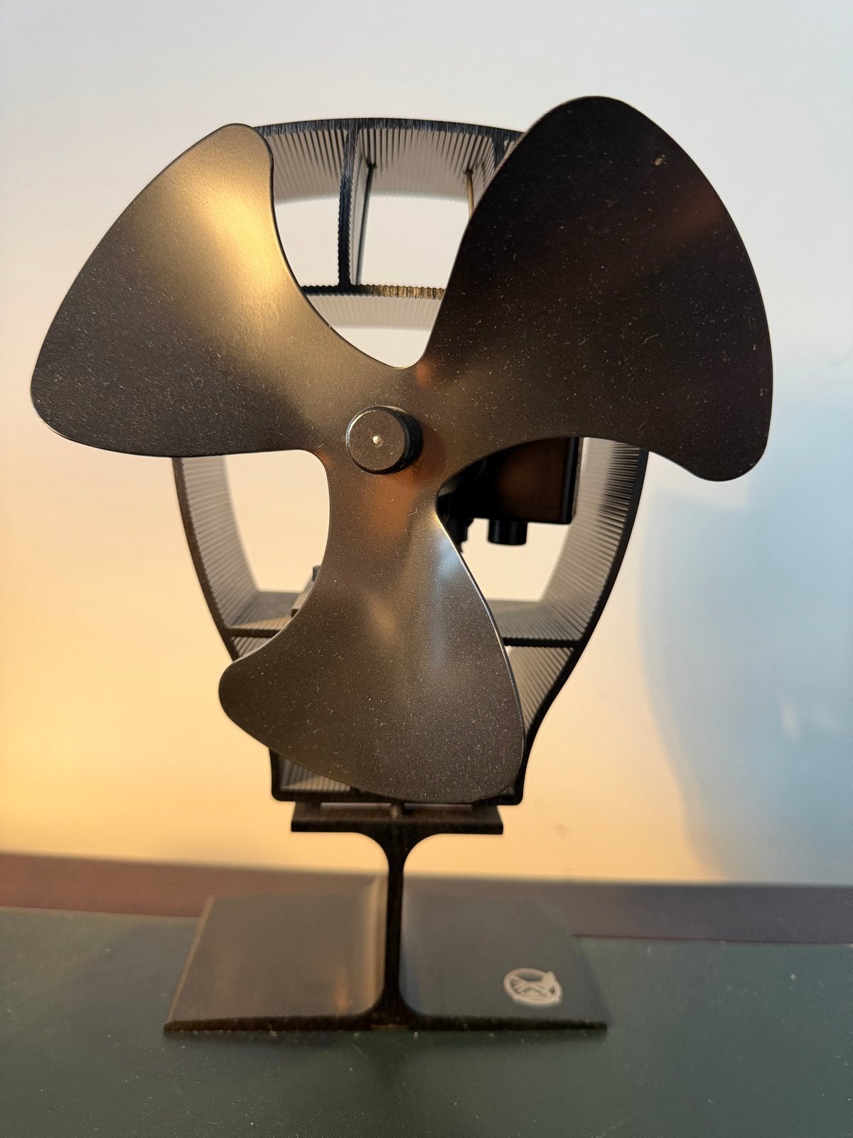EUROM Houtkachel Ventilator - Nieuw, Ophalen of Verzenden, Nieuw, Zwart, Metaal