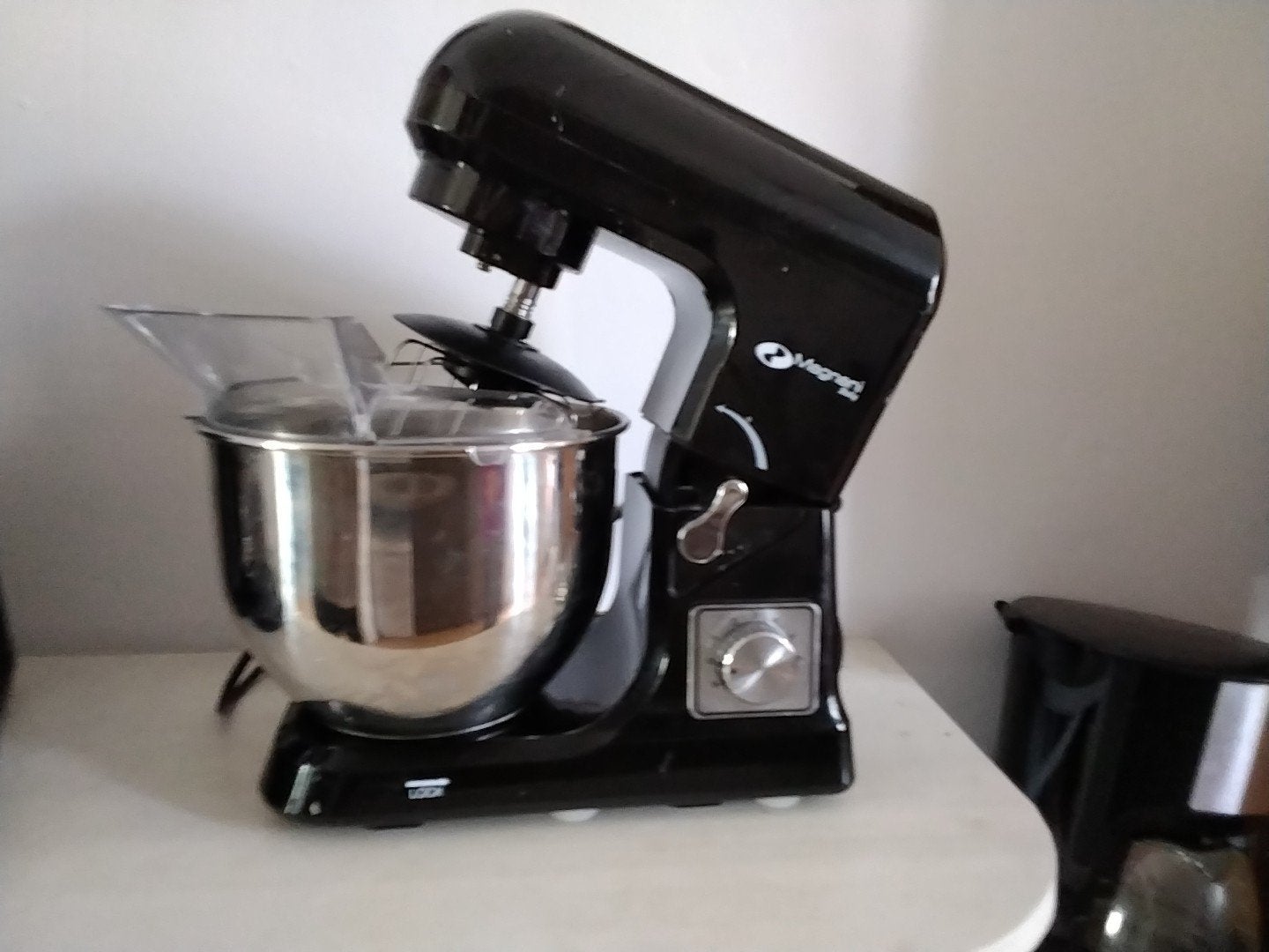 Magnani Keukenmachine Zwart - Zo goed als nieuw, Witgoed en Apparatuur, 2 tot 3 liter, Ophalen, Zo goed als nieuw, 3 snelheden of meer