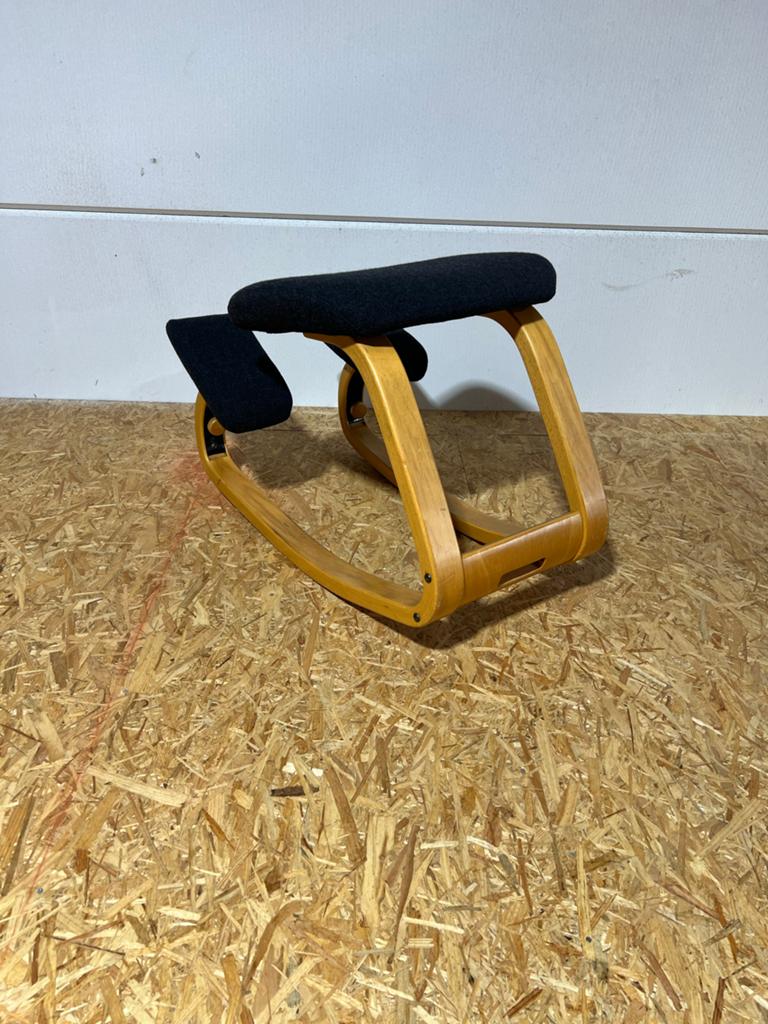 Varier (Stokke) Variable Balans Kniestoel - Antraciet, Huis en Inrichting, Gebruikt, Overige kleuren, Ophalen of Verzenden, Eén
