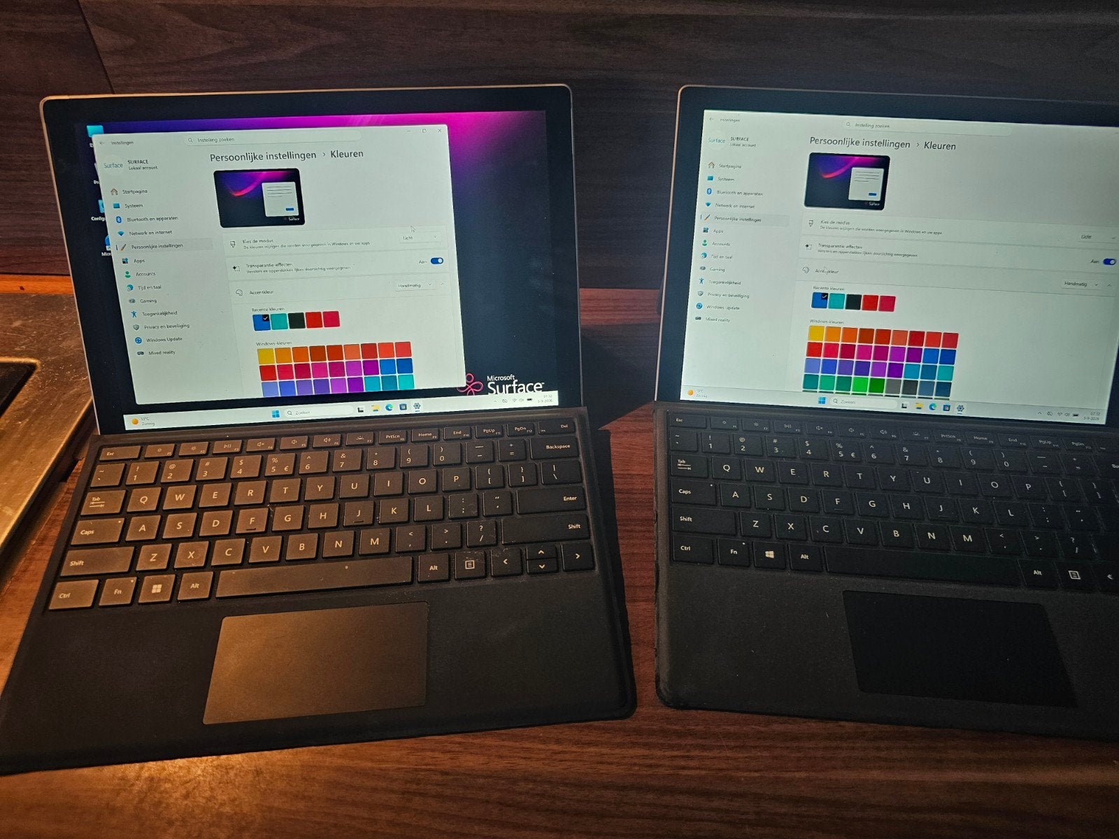2x Surface 4  pro 13.3"  i5-7300u 8gb 256gb windows 11, 256 GB, 8 GB, 13 inch, Met touchscreen