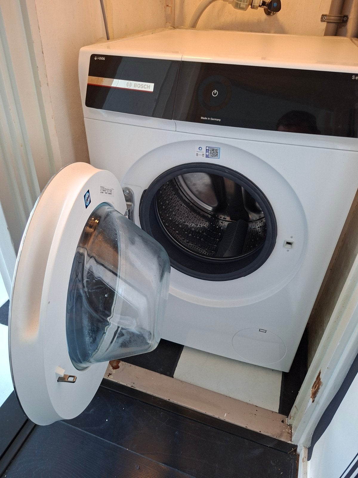 Bosch Serie 8 WGB244A7NL/01 Wasmachine, Ophalen, 1200 tot 1600 toeren, 8 tot 10 kg, Zo goed als nieuw