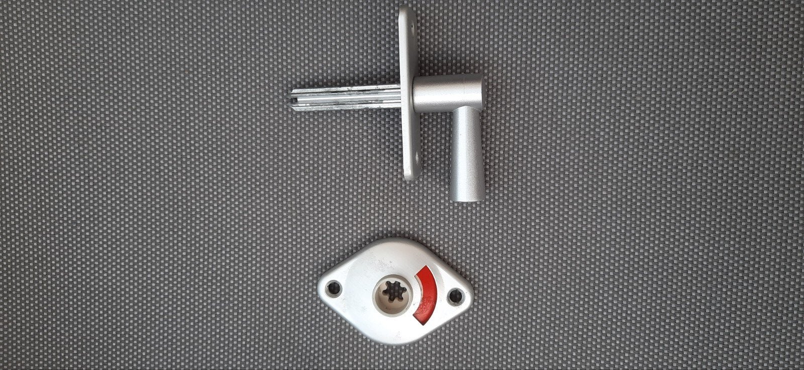 WC slot knip, Ophalen of Verzenden, Nieuw, Overige materialen, Slot
