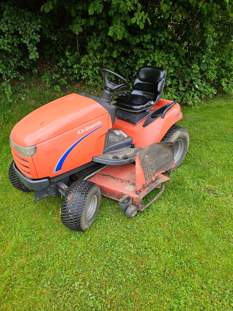 Simplicity legacy diesel zitmaaier hst grasmaaier, Tuin en Terras, Ophalen of Verzenden, Gebruikt, 120 cm of meer