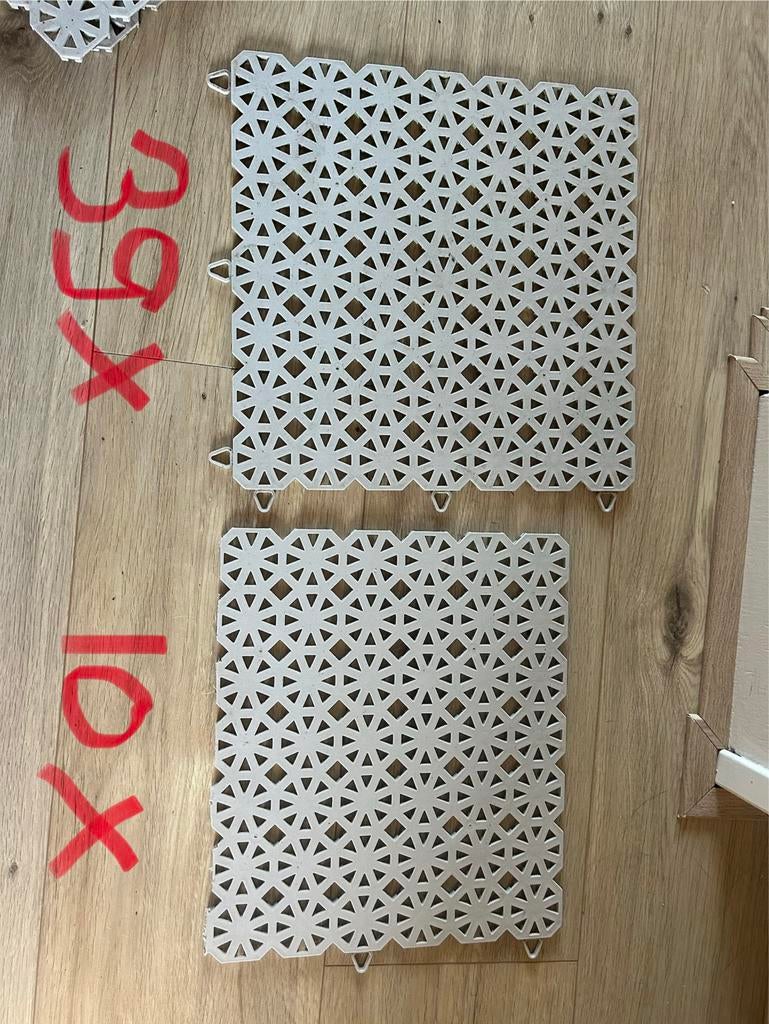 IKEA Buiten Tegels, Ophalen, Kunststof, Gebruikt, 5 tot 10 m²