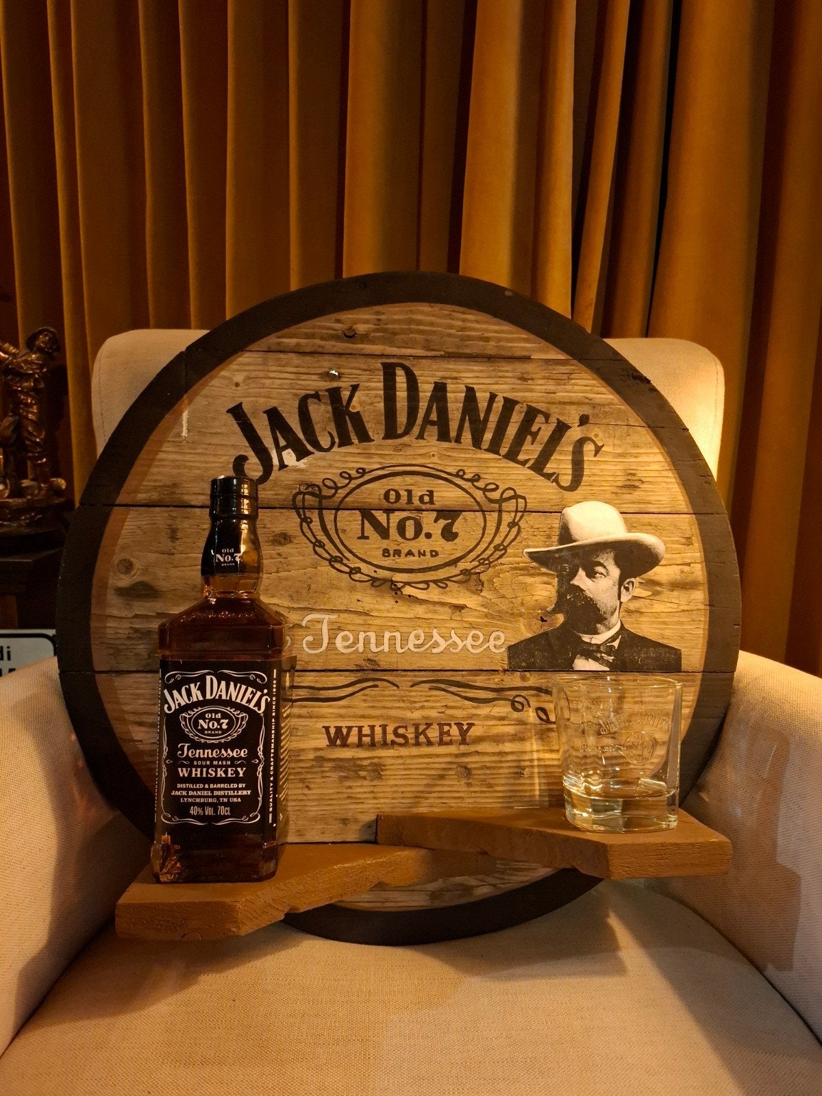 Voor bar mancave whiskey jack daniels decoratie, Ophalen of Verzenden, Nieuw
