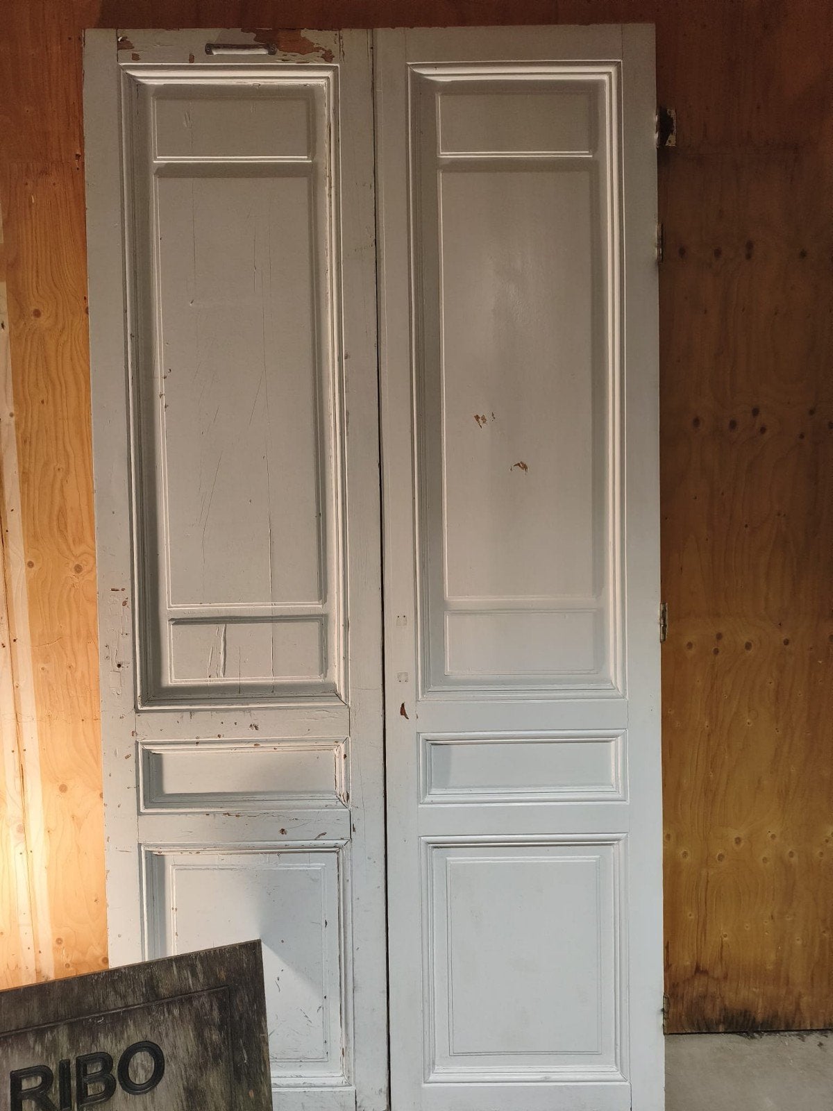 Zeer zware massieve oude deurenset - Topkwaliteit, Ophalen, Gebruikt, Minder dan 80 cm, 215 cm of meer