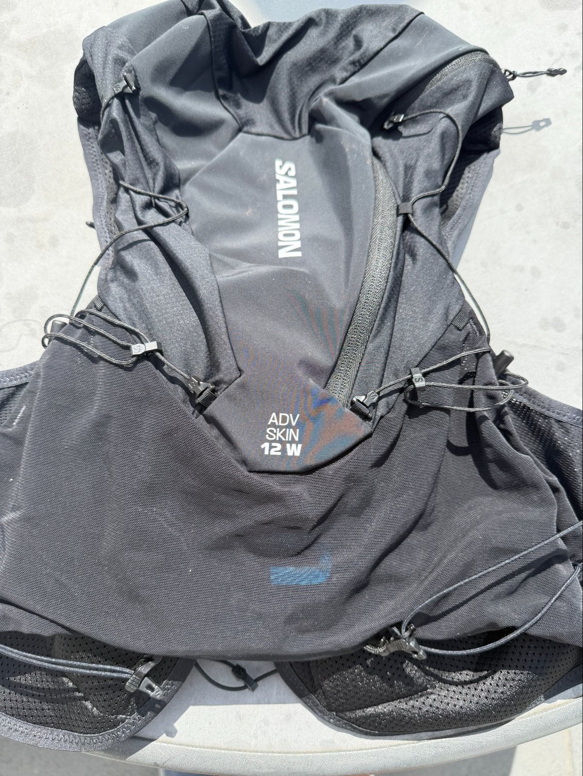 Salomon ADV Skin 12 W hardloopvest - Maat XL, Overige merken, Overige typen, Ophalen of Verzenden, Zo goed als nieuw