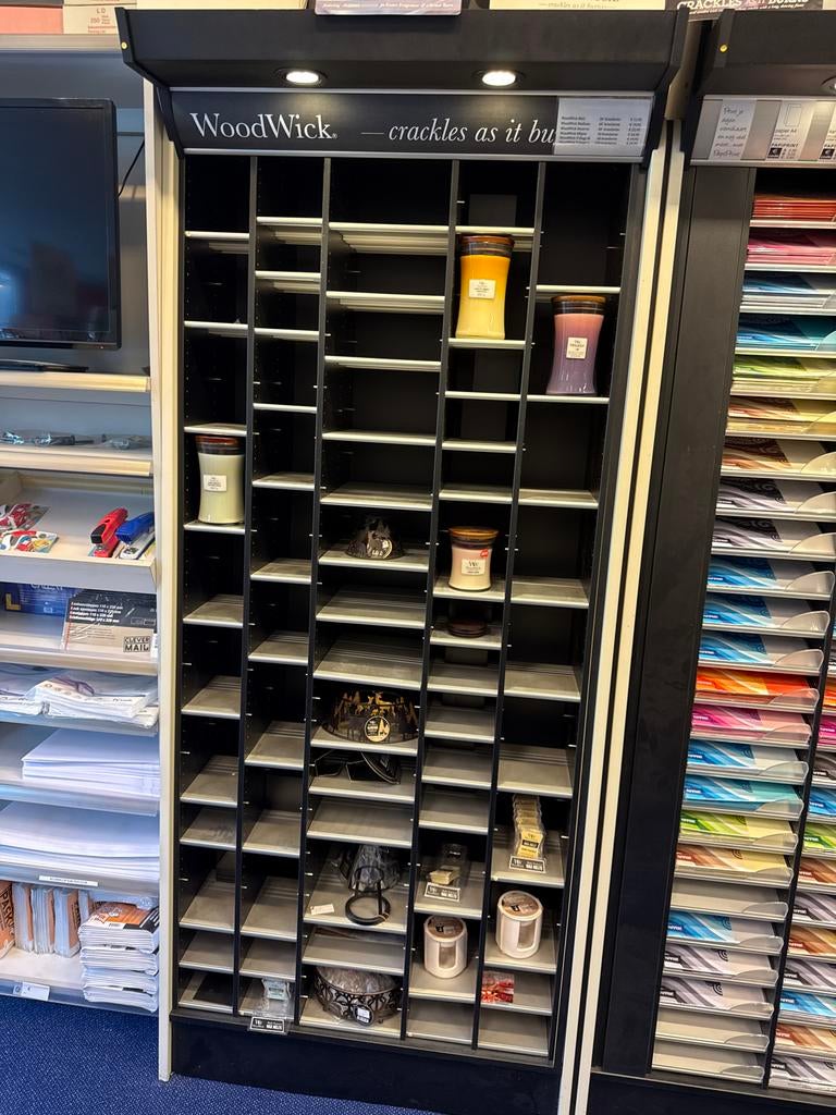 Complete winkelinventaris kantoorartikelen leegverkoop, Ophalen of Verzenden, Gebruikt, Complete inventaris