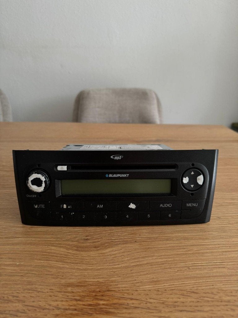 Blaupunkt Fiat Grande Punto Radio + AUX, Ophalen of Verzenden, Gebruikt