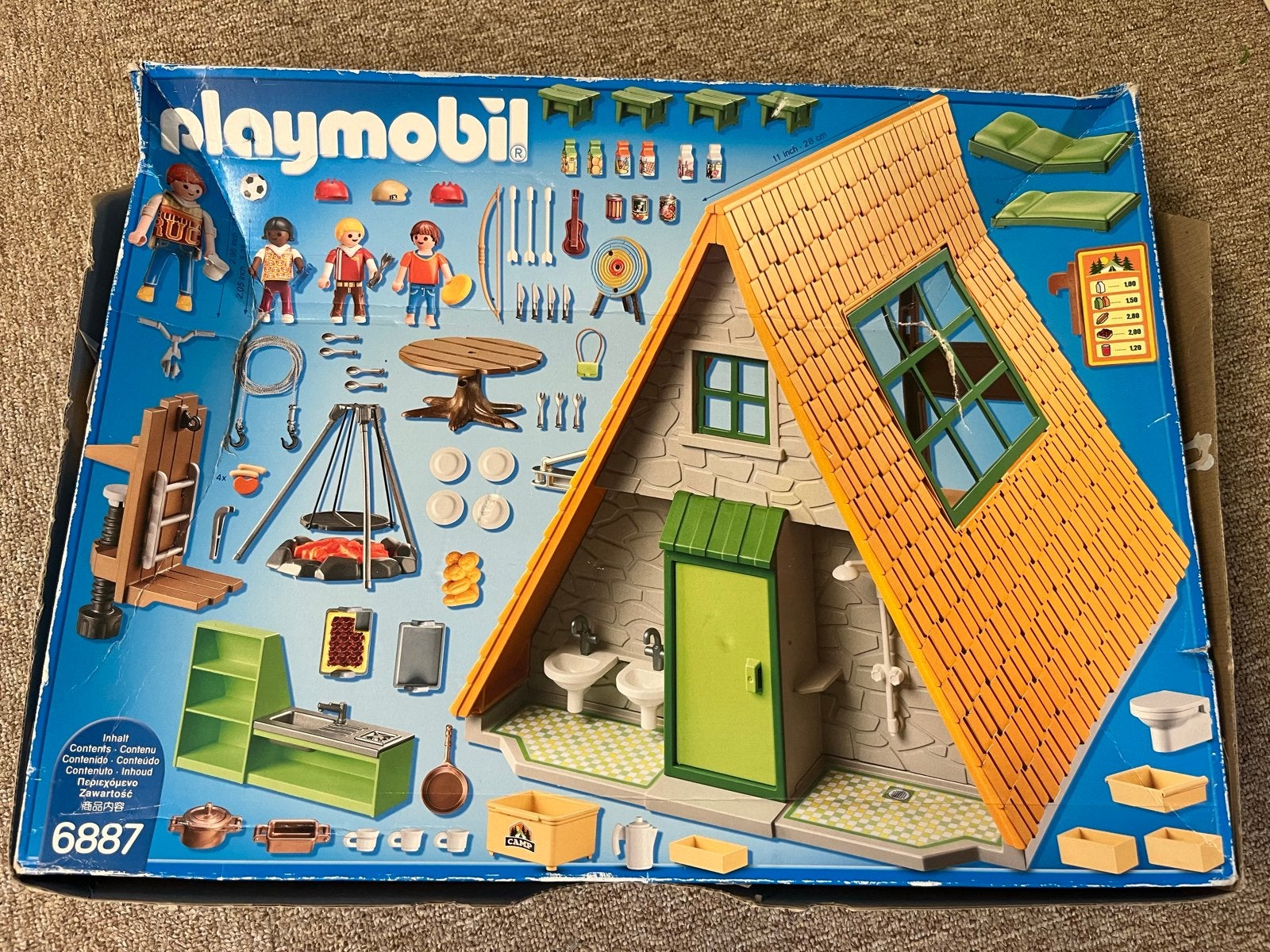 Playmobil Summer Fun Vakantiehuis 6887, Ophalen, Gebouw, Complete set, Summer fun