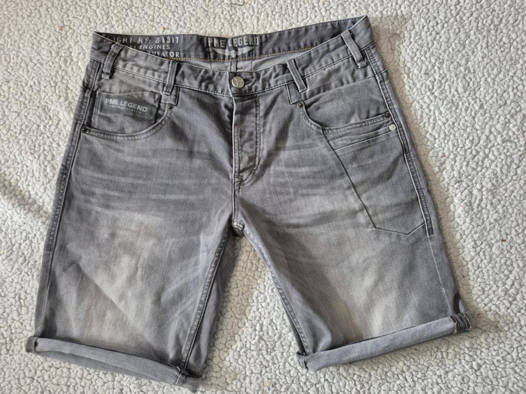 Pme Legend Pall Mall jeans korte spijkerbroek maat 34, ., Ophalen of Verzenden, Zo goed als nieuw, .