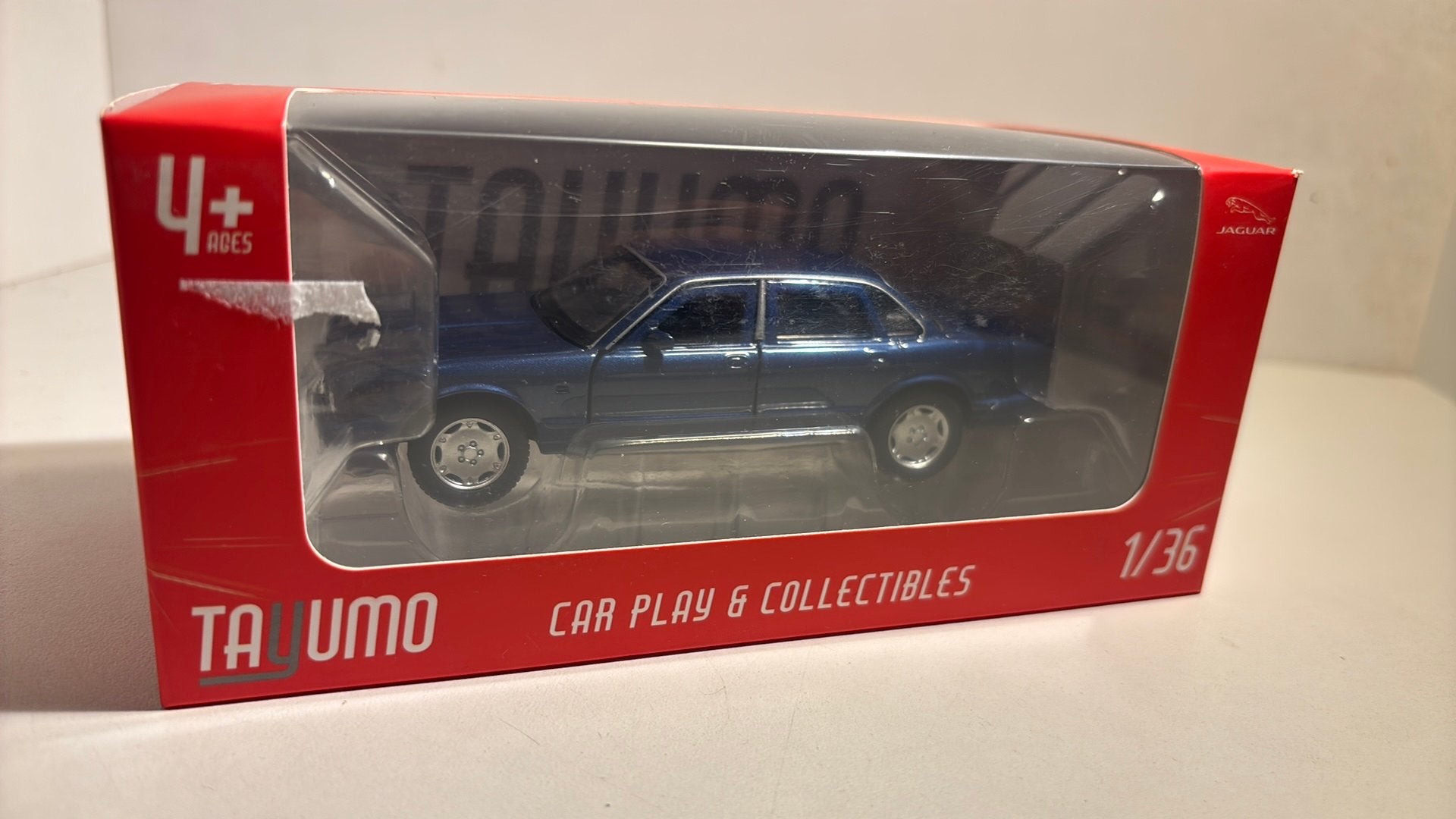 Jaguar xj6 bleu tayumo 1.36, Ophalen of Verzenden, A, A, A