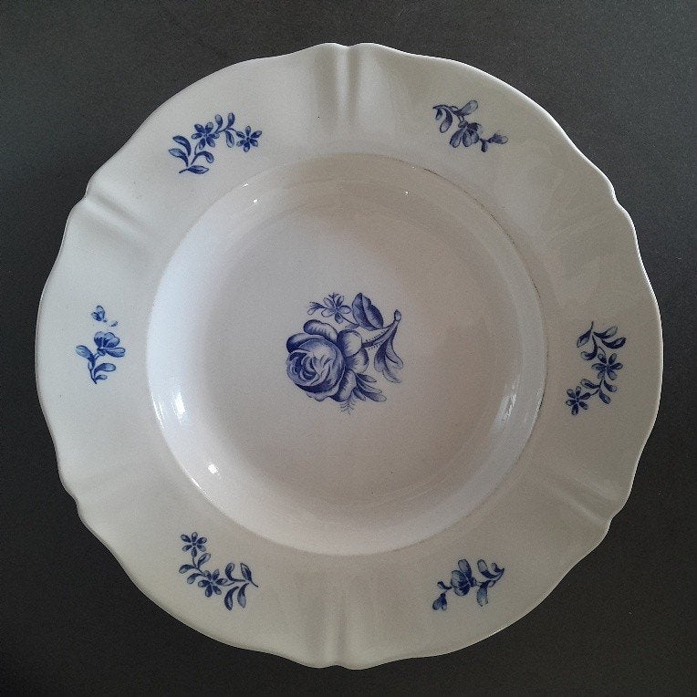 2 (diepe) borden Claridge, Huis en Inrichting, Keuken | Servies, Gebruikt, Ophalen of Verzenden, Bord(en), Overige stijlen