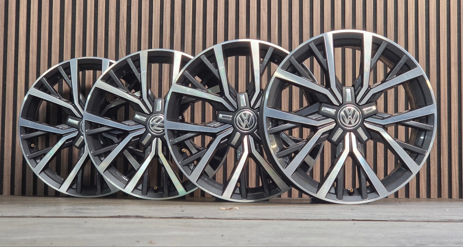 ZGAN 17" Orig Volkswagen Tulsa Velgen 5x112 Caddy Golf T-roc, Volkswagen, Gebruikt, Velg(en), 17 inch