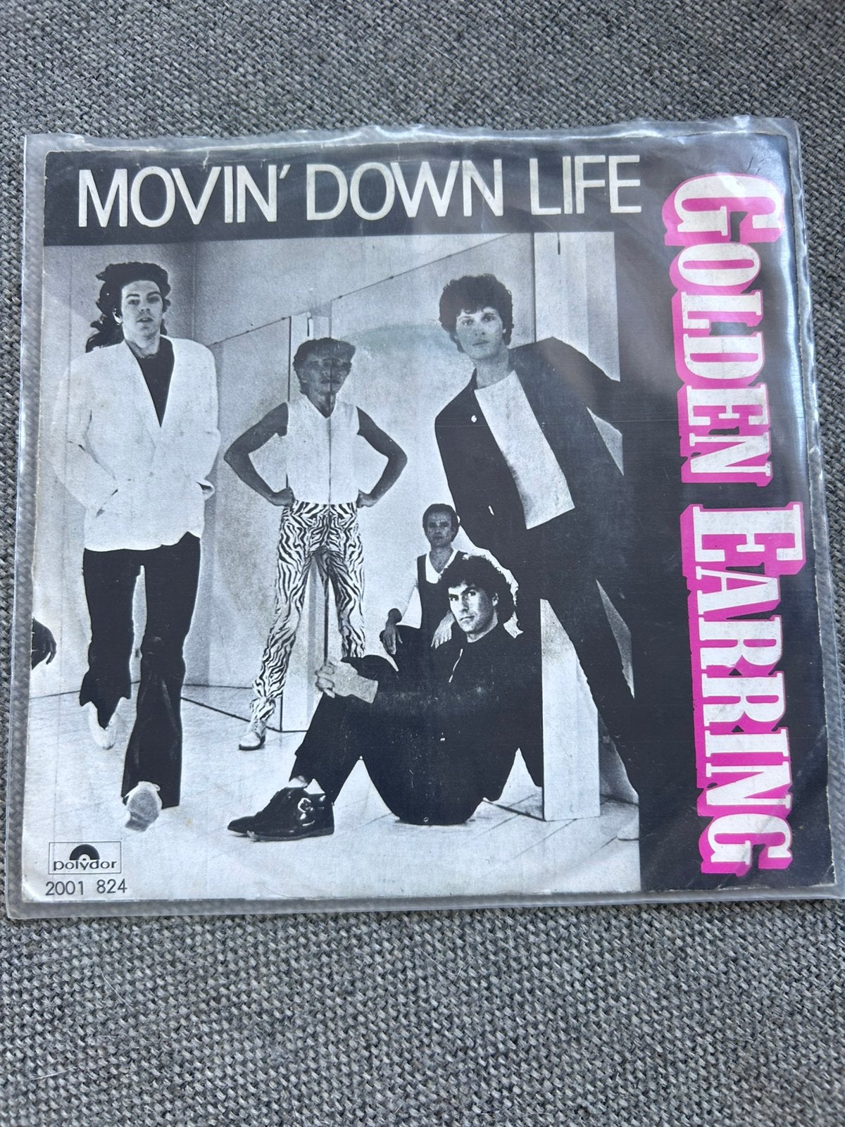 Golden Earring Movin’ Down Life, Ophalen of Verzenden, Zo goed als nieuw, 7 inch, Rock en Metal