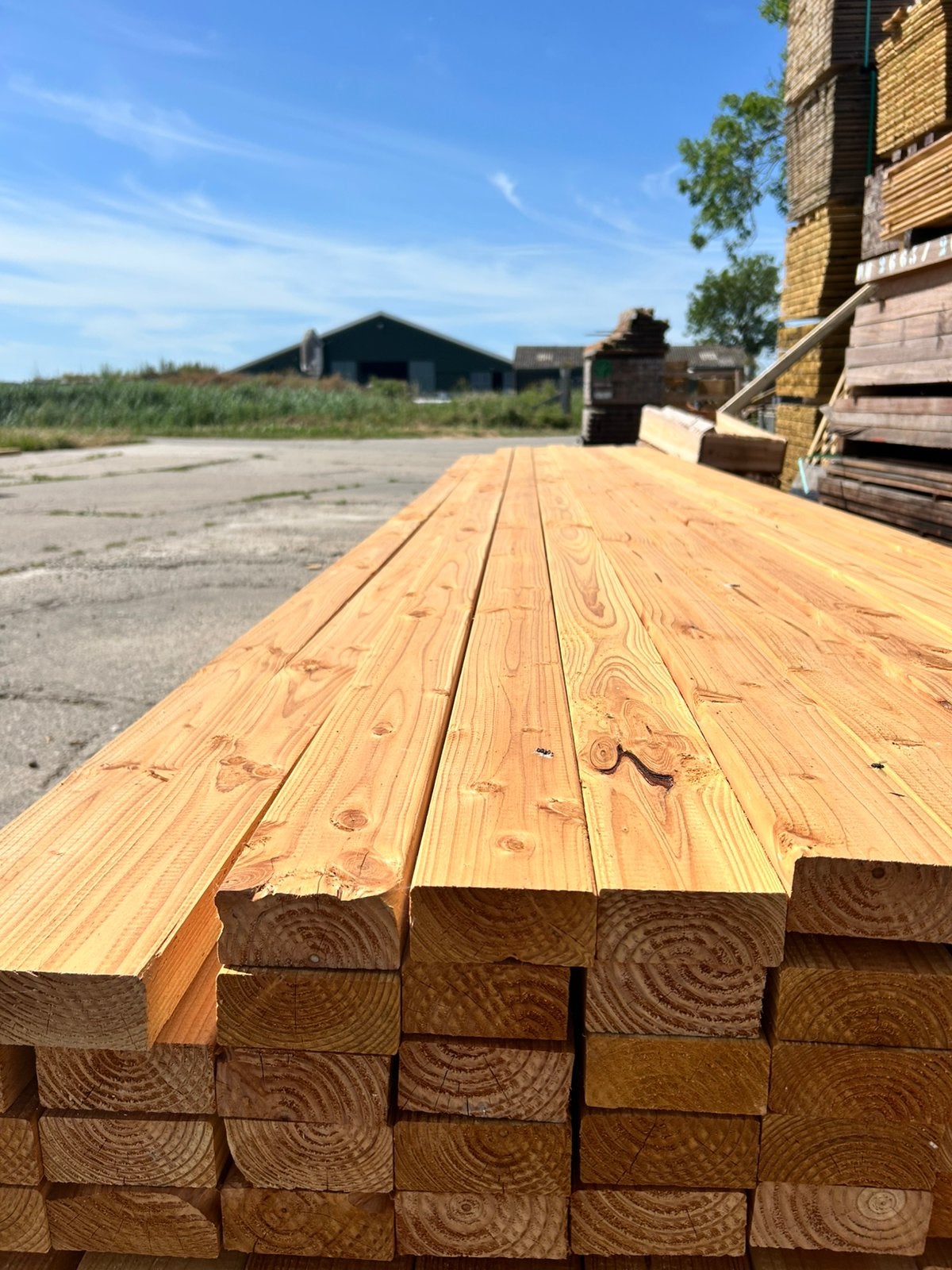 Douglas sls cls 38x89 mm, Planken, Ophalen of Verzenden, Zo goed als nieuw, Hardhout