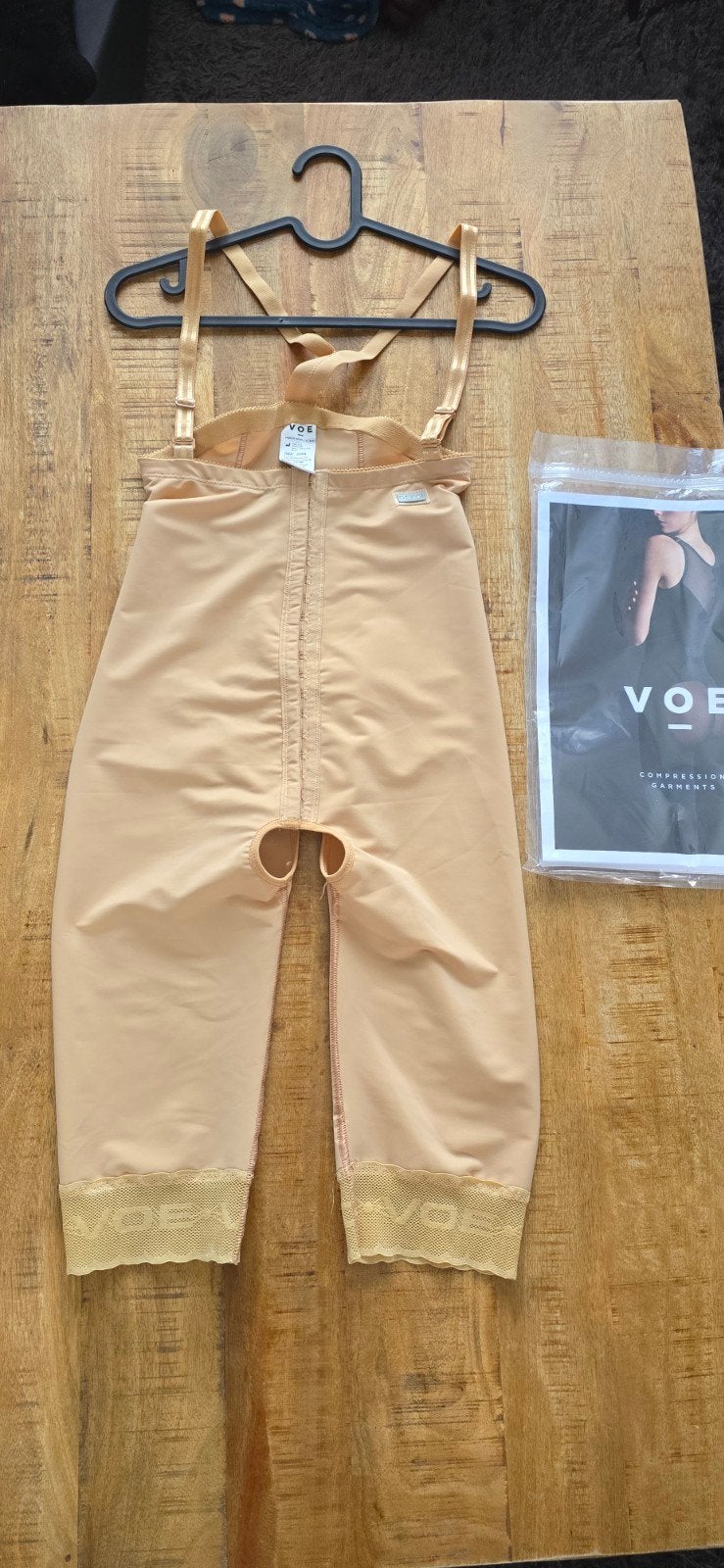 VOE postoperatief drukpak compressiepak XS zgan, Kleding | Dames, Voe, Ophalen of Verzenden, Beige, Body of Korset
